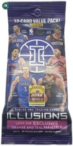 (6) lot 2021-22 Panini Illusions NBA Basketball 12 Card Value Pack - Image 3