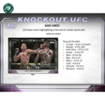 2024 Topps UFC Knockout Hobby Box - Image 3