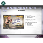 2024 Topps UFC Knockout Hobby Box - Image 6