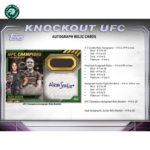 2024 Topps UFC Knockout Hobby 8 Box Case - Image 7