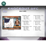 2024 Topps UFC Knockout Hobby 8 Box Case - Image 8