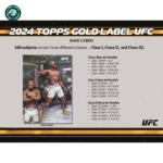 2024 Topps Gold Label UFC Hobby Box - Image 3