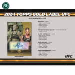 2024 Topps Gold Label UFC Hobby Box - Image 5