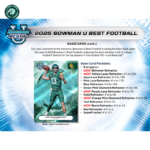 2025 Bowman University Best Football Hobby Box - Image 2