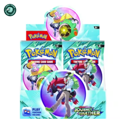 Pokemon Scarlet and Violet 9 Journey Together Booster 6 Box Case