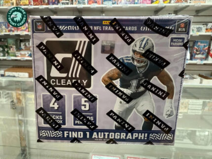 2023 Panini Clearly Donruss Football HOBBY BOX Look for DTs Factory Sealed F/S