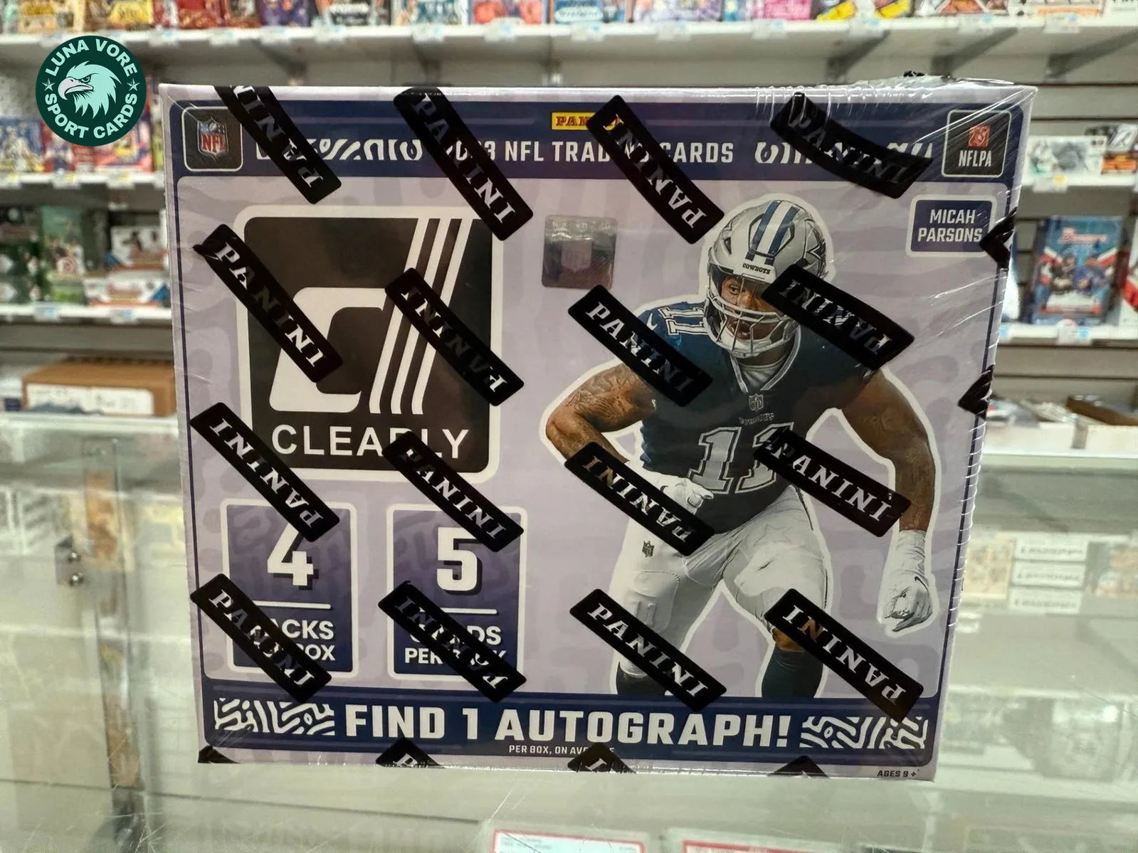 s-l1600_30_a8f65c60-76eb-4108-8293-0da8dd4343b6 2023 Panini Clearly Donruss Football HOBBY BOX Look for DTs Factory Sealed F/S - Image 1