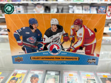 2023-24 Upper Deck AHL Hockey HOBBY BOX Look for Autographs Factory Sealed