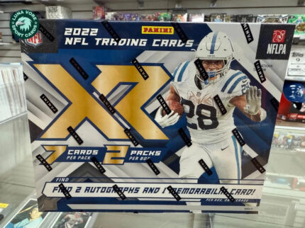 2022 Panini XR Football HOBBY BOX 2 Autographs & 1 Mem. Factory Sealed