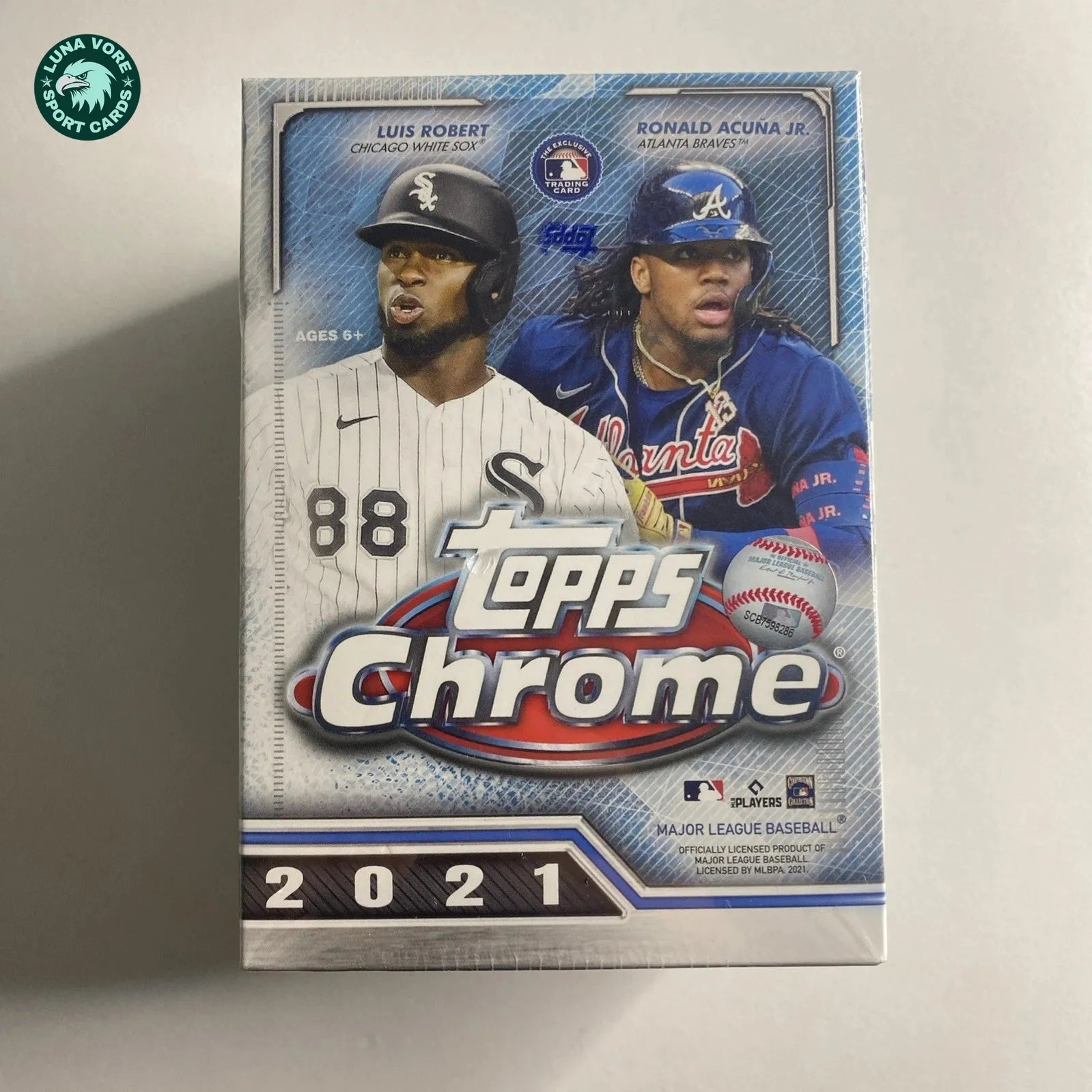 s-l1600_44 2021 Topps Chrome MLB Baseball Blaster Box NEW FACTORY SEALED 32 Cards - Image 1