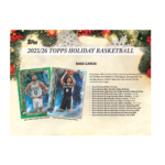 2025-26 Topps Holiday Basketball Mega 20-Box Case - Image 5