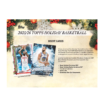 2025-26 Topps Holiday Basketball Mega 20-Box Case - Image 6
