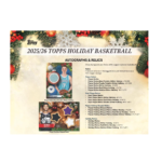 2025-26 Topps Holiday Basketball Mega 20-Box Case - Image 7
