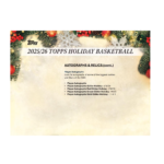 2025-26 Topps Holiday Basketball Mega 20-Box Case - Image 8