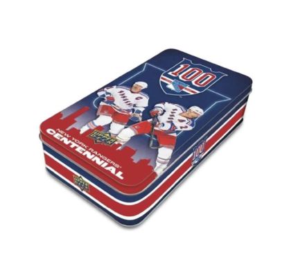 2025-26 Upper Deck New York Rangers Centennial Hockey Hobby 16-Box Case
