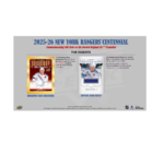 2025-26 Upper Deck New York Rangers Centennial Hockey Hobby Box - Image 6