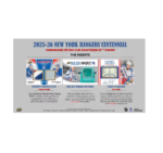 2025-26 Upper Deck New York Rangers Centennial Hockey Hobby Box - Image 7