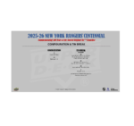 2025-26 Upper Deck New York Rangers Centennial Hockey Hobby Box - Image 8