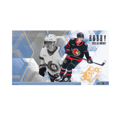 2025-26 Upper Deck SPx Hockey Hobby 20-Box Case