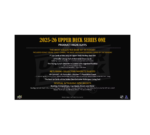 2025-26 Upper Deck Series 1 Hockey Hobby 12-Box Case - Image 5