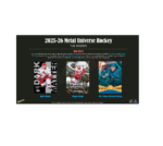 2025-26 Upper Deck Skybox Metal Universe Hockey Blaster 20-Box Case - Image 4