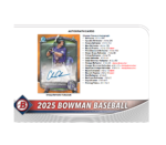 2025 Bowman Baseball Hobby Box - Image 8
