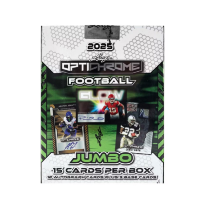 2025 Leaf Optichrome Football Jumbo Box
