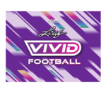 2025 Leaf Vivid Football Hobby Jumbo Box - Image 2