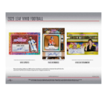 2025 Leaf Vivid Football Hobby Jumbo Box - Image 5