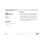 2025 Panini National Treasures Football Hobby 4-Box Case - Image 8