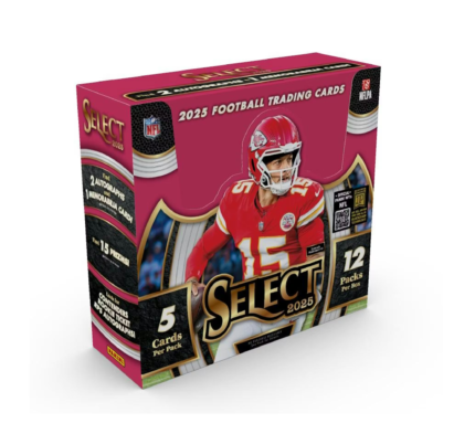 2025 Panini Select Football Hobby 12-Box Case