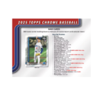 2025 Topps Chrome Baseball Jumbo Hobby Box - Image 4