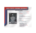 2025 Topps Chrome Baseball Breaker's Delight Box - Image 6