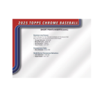 2025 Topps Chrome Baseball Jumbo Hobby Box - Image 9