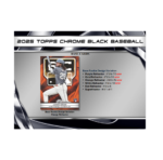 2025 Topps Chrome Black Baseball Hobby Box - Image 4