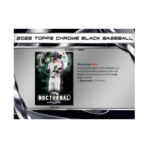 2025 Topps Chrome Black Baseball Hobby Box - Image 6