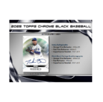 2025 Topps Chrome Black Baseball Hobby Box - Image 8