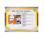 2025 Topps Five Star Baseball Hobby 3-Box Case - Image 8