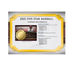 2025 Topps Five Star Baseball Hobby 3-Box Case - Image 10