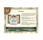 2025 Topps Museum Collection Baseball Hobby 8-Box Case - Image 5
