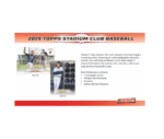 2025 Topps Stadium Club Baseball Hobby Box - Image 2