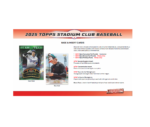 2025 Topps Stadium Club Baseball Hobby Box - Image 3