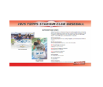 2025 Topps Stadium Club Baseball Hobby Box - Image 4
