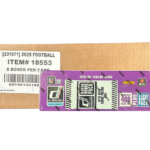 2025 Panini Donruss Football Hobby Factory 8-Set Case