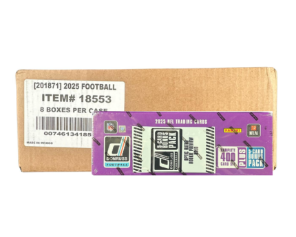 2025 Panini Donruss Football Hobby Factory 8-Set Case