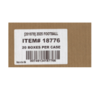 2025 Panini Prizm Football Hobby Blaster 20-Box Case (Orange Ice Prizms!) - Image 3