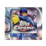 2025 Topps Chrome Baseball Jumbo Hobby Box
