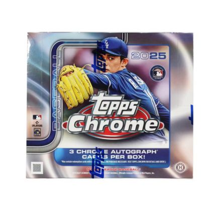 2025 Topps Chrome Baseball Jumbo Hobby Box