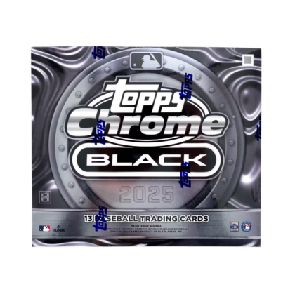 2025 Topps Chrome Black Baseball Hobby Box