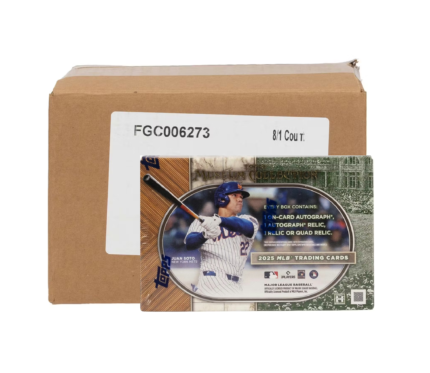 2025 Topps Museum Collection Baseball Hobby 8-Box Case